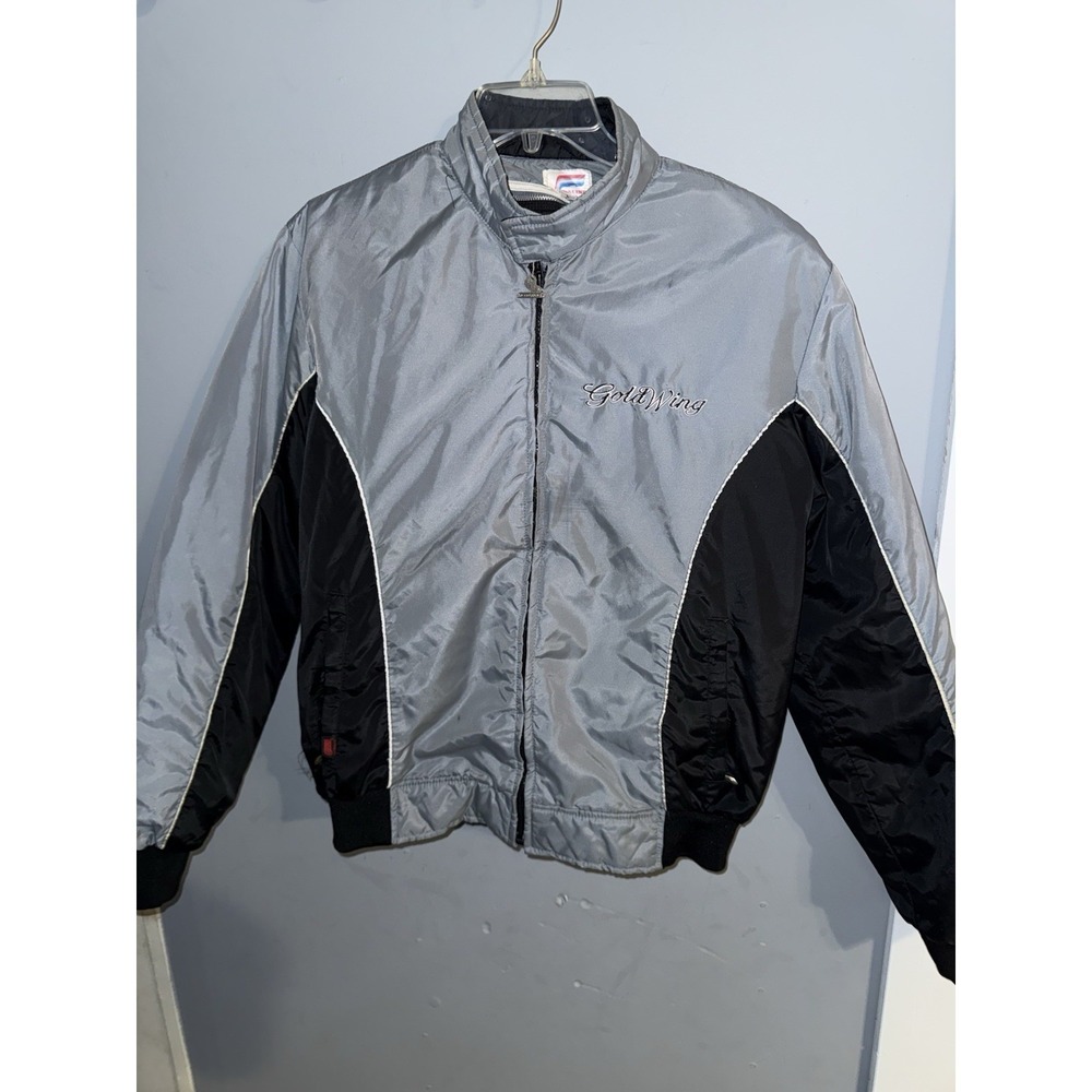 Vintage HondaLine Gold Wing Coat‎ Crown Of California Size L Euc